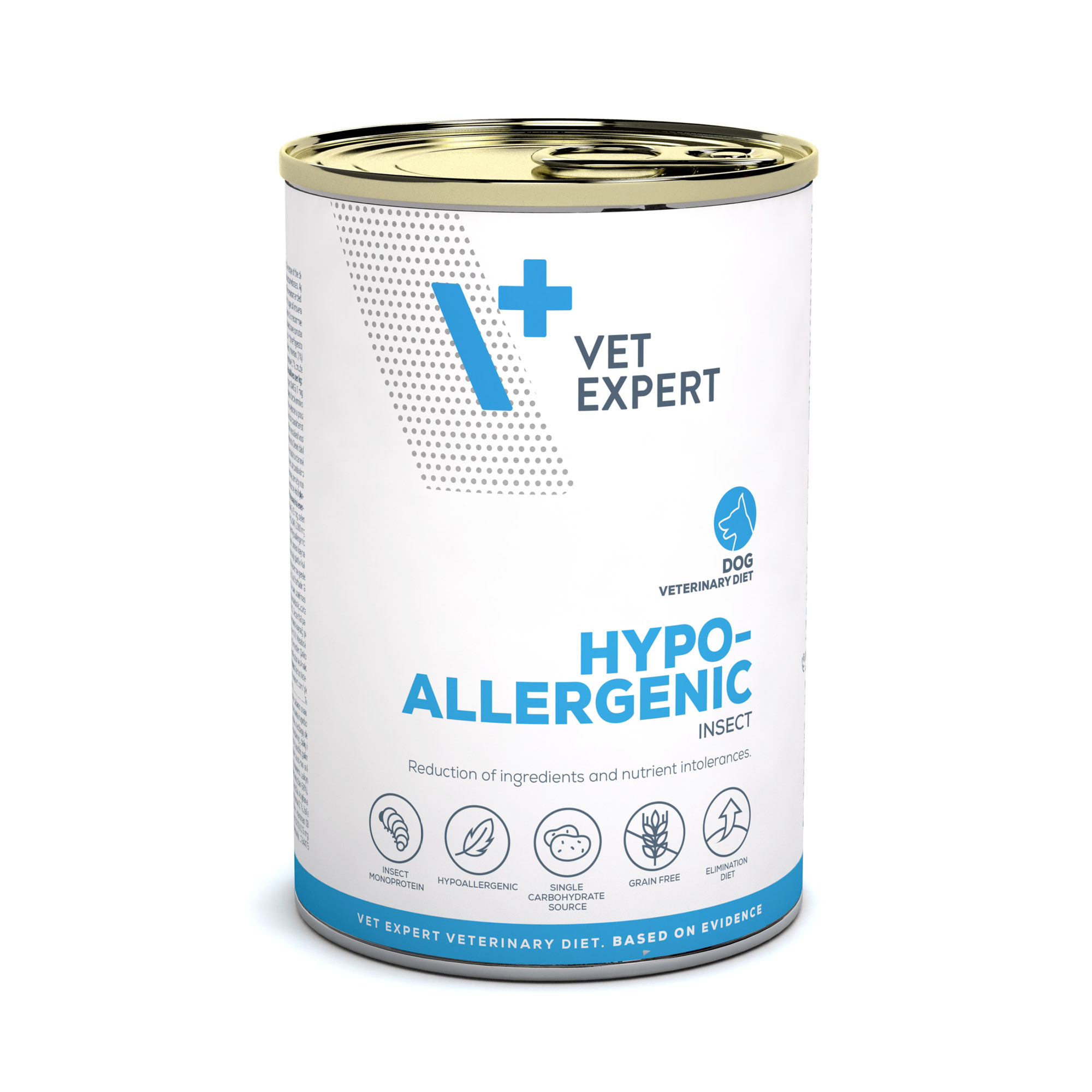 VET EXPERT HYPOALLERGENIC INSECT 400g - mokra karma weterynaryjna dla psów