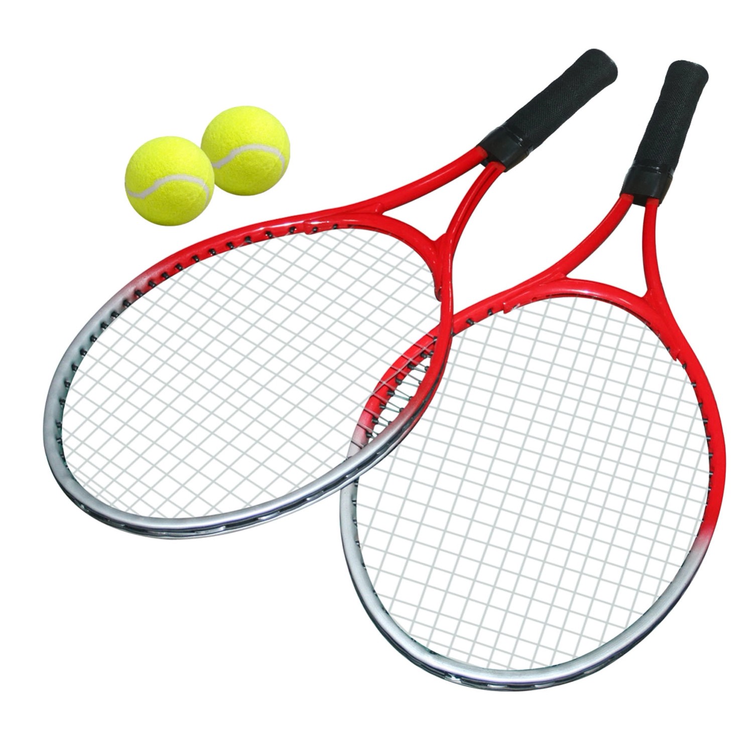 POLGAR Zestaw do tenisa ziemnego z piłkami