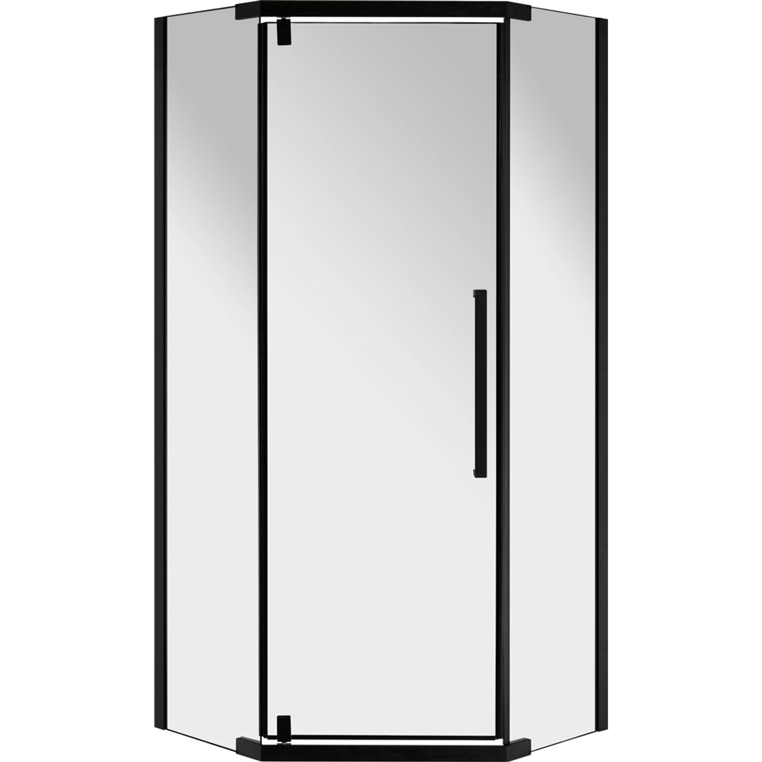 BALIV Kabina prysznicowa Perfecto DUK-4840 80 czarna