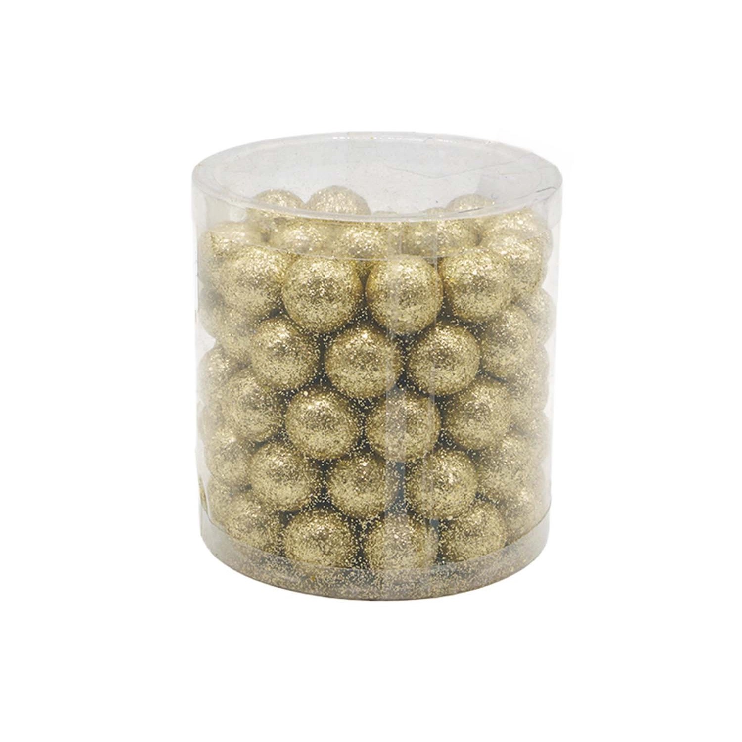 Kulki dekoracyjne 2cm/35g złote