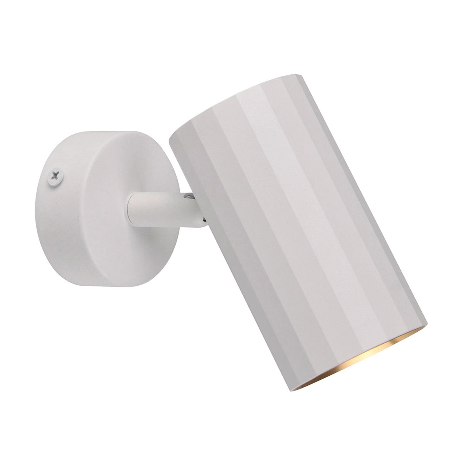 Goldlux Kinkiet NICEA biało-złoty 1xGU10