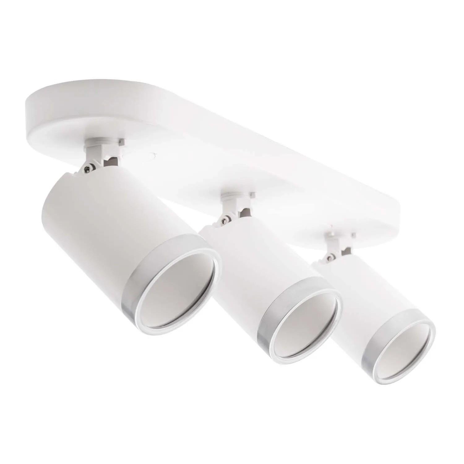 Volteno Listwa Spot BEST 3xGU10 max. 9W LED biało-srebrna