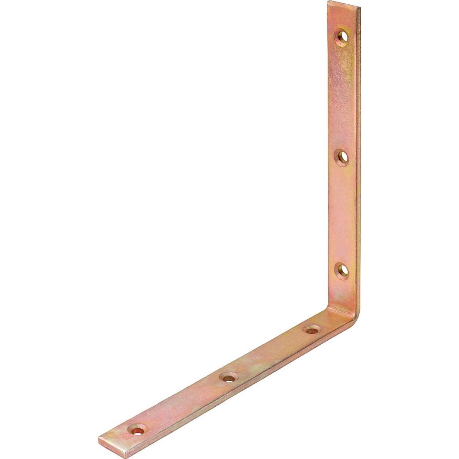 Kątownik konstrukcyjny 180 mm / 180 mm x 20 mm ocynkowany na żółto