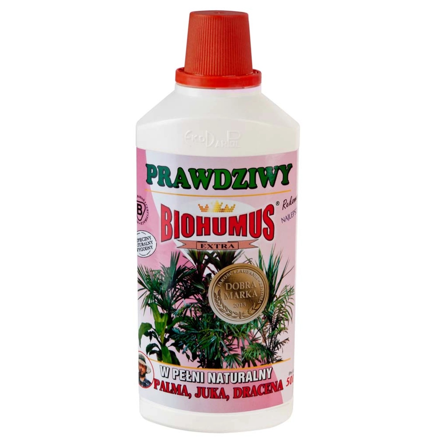 Ekodarpol Nawóz Biohumus Extra Palma, Juka, Dracena 500 ml.