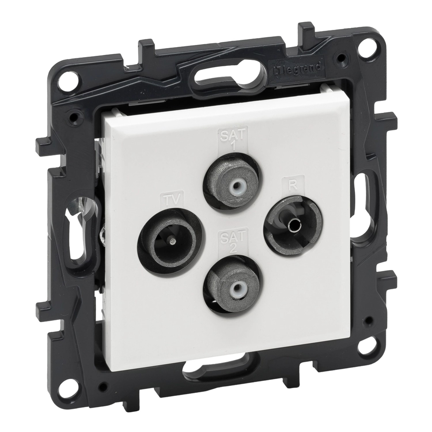 Niloe Step Gniazdo TV-RD-SAT-SAT 2-przewodowe do instalacji typu gwiazda 1,5 dB,