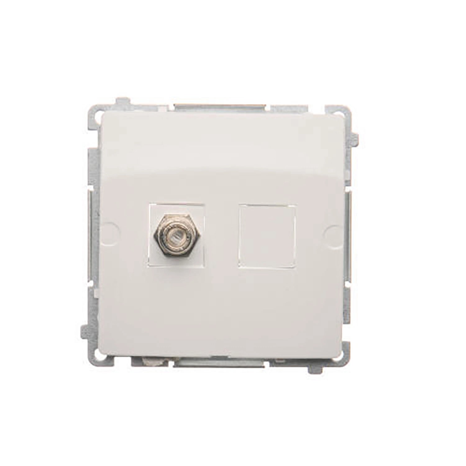 Elhurt Gniazdo Basic pojedyncze F białe