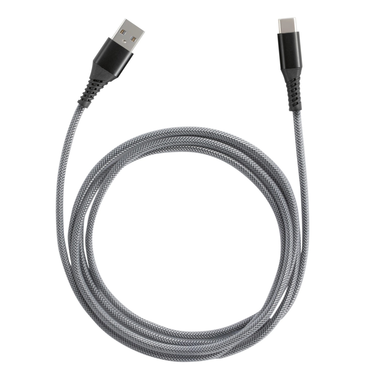 Kabel USB do ładowania USB A-C czarny 1,5 m