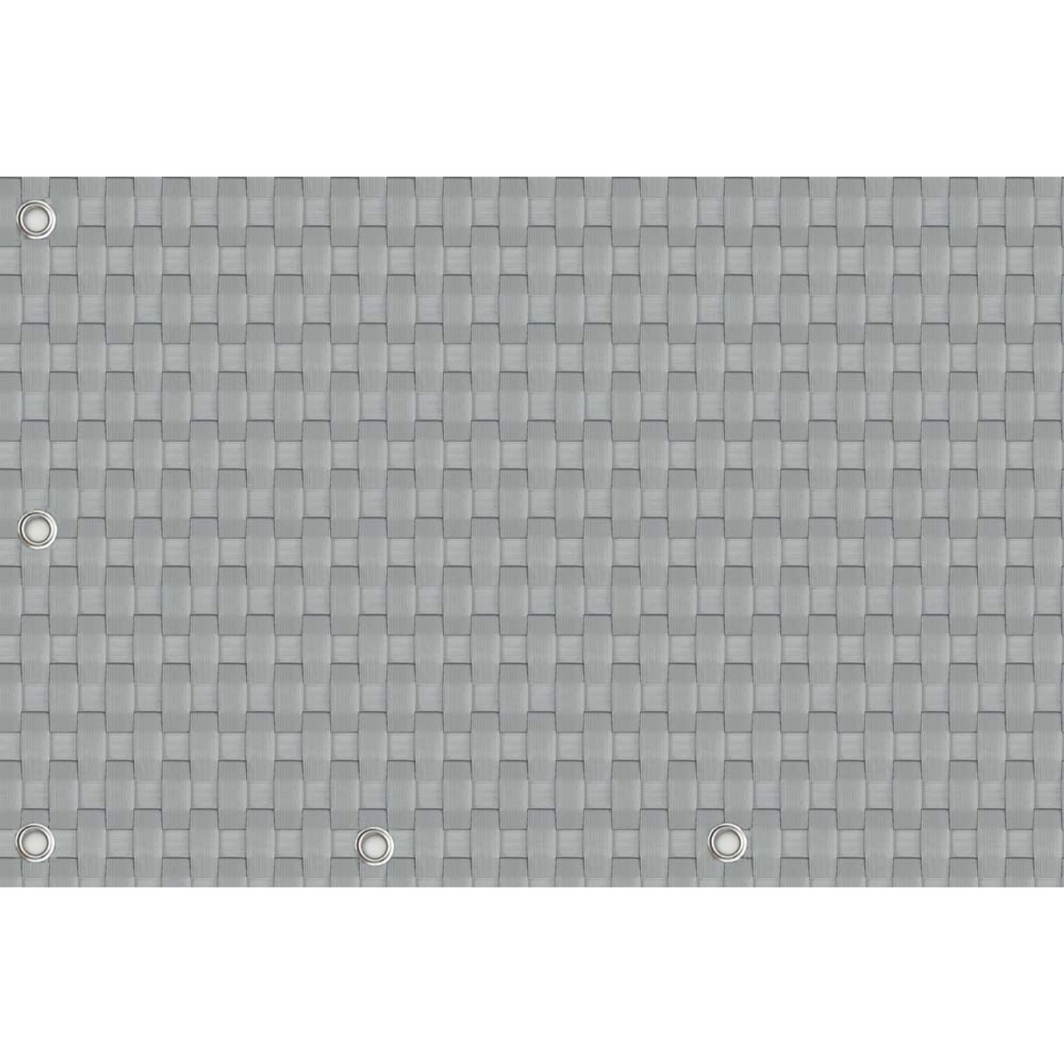 Mata rattanowa na wymiar szara - 10 x 90 cm