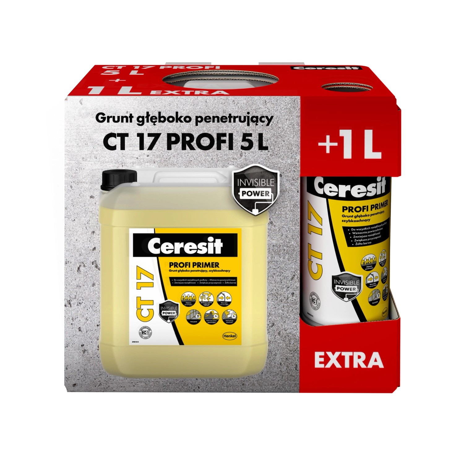 Ceresit Grunt CT17 Profi Promopack 5+1l