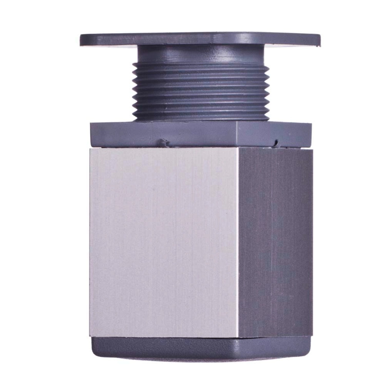 Hettich Noga do mebli srebrna 4,2 cm x 4,2 cm x 8 cm