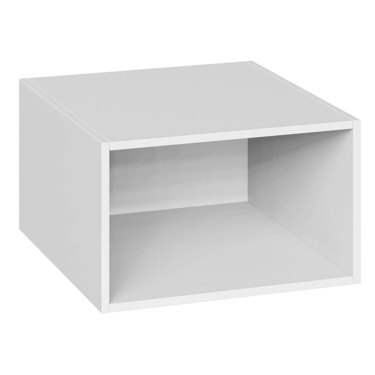 Nadstawka biała 50 x 32 x 58 cm Garderoby/Szafy Modułowe