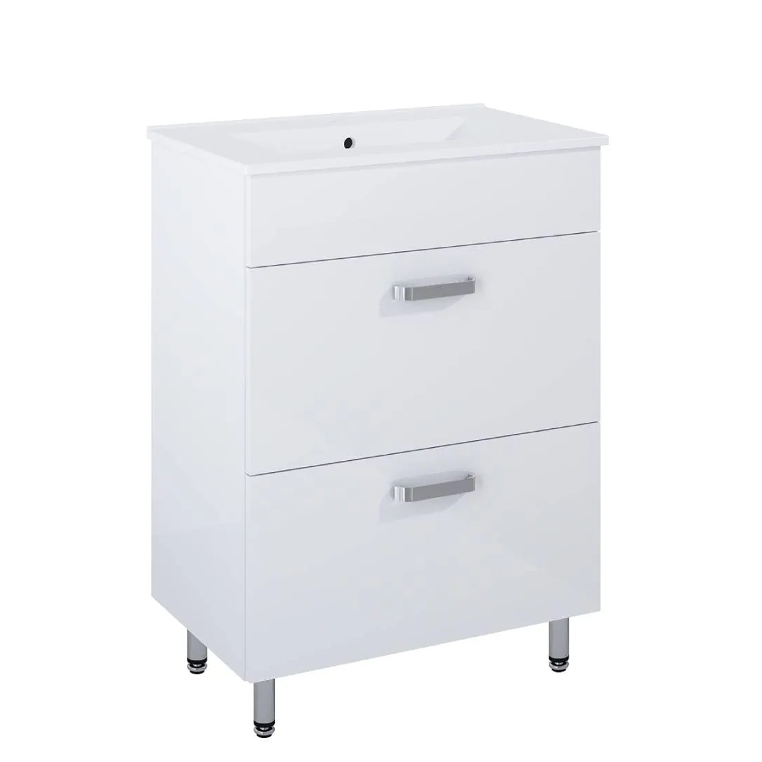 MAXIMUS Zestaw EVE szafka z umywalką 60 biała