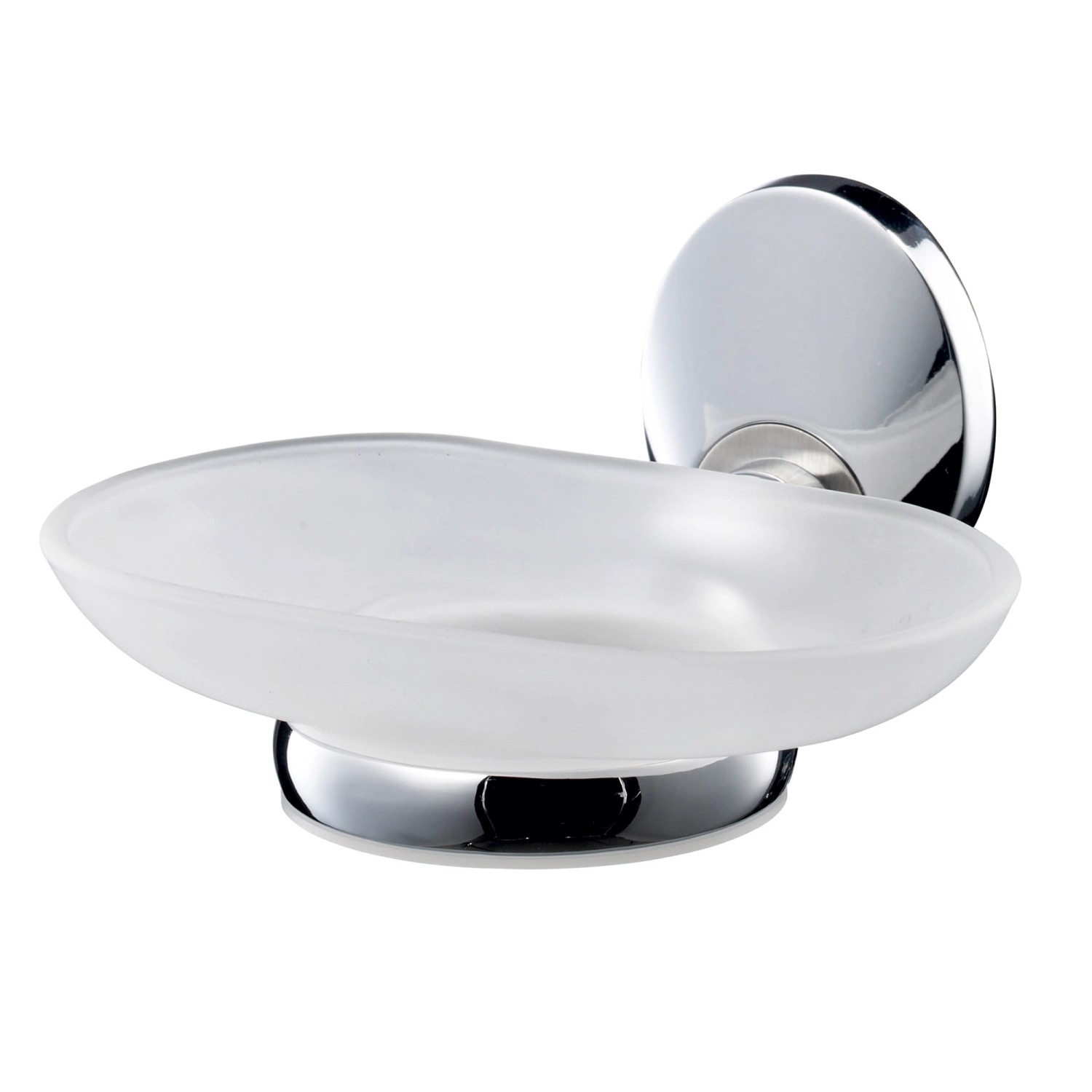 Bisk Mydelniczka Emotion z uchwytem chrom / satyna