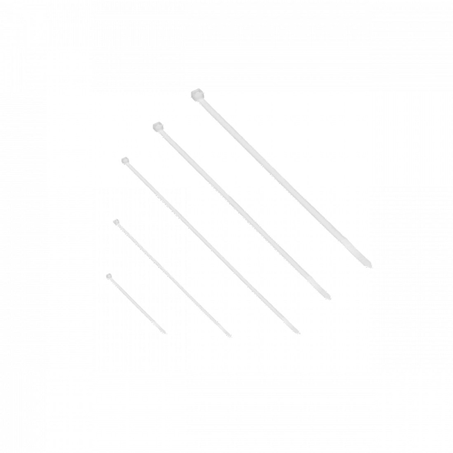 Orno Zestaw opasek kablowych 100 szt. kolor naturalny