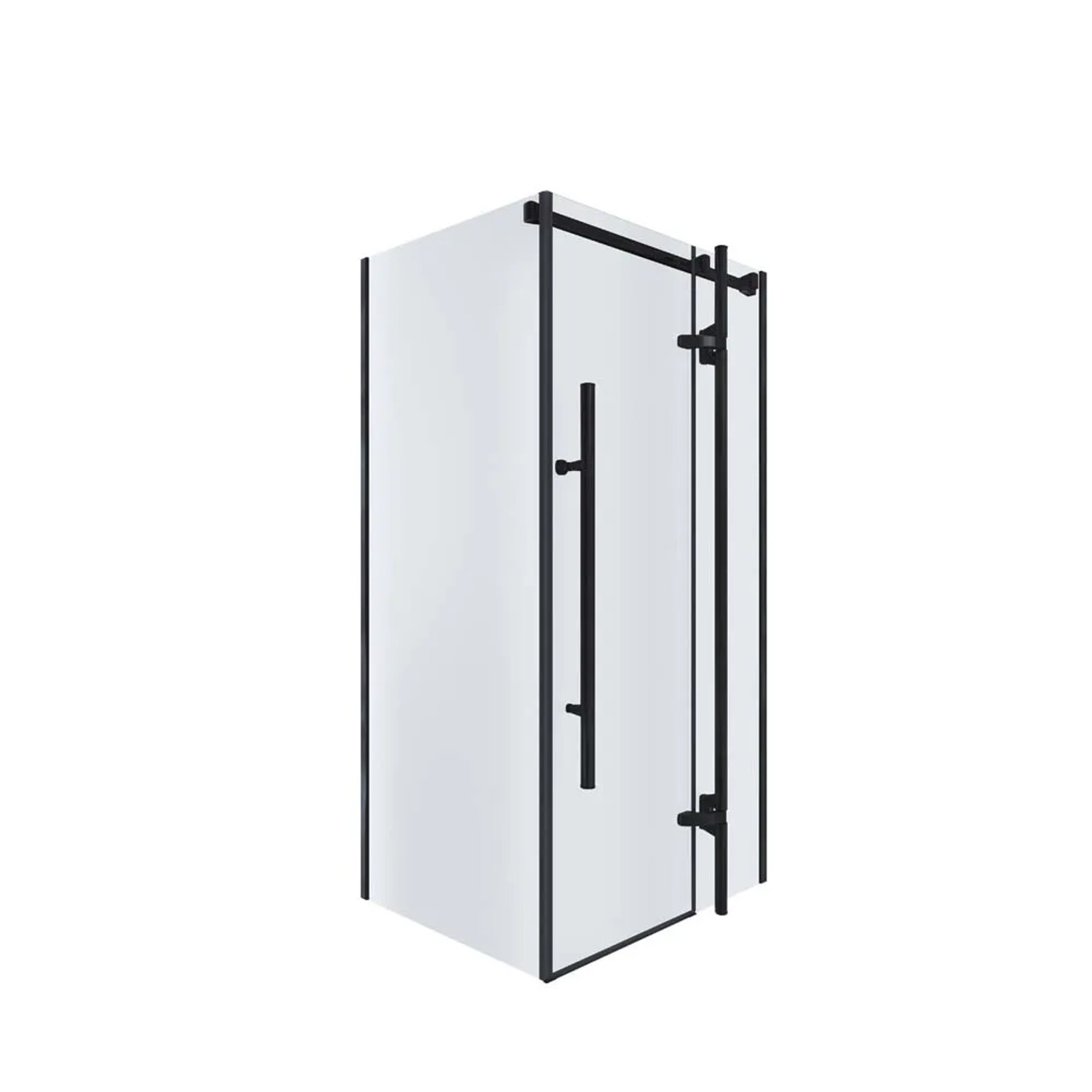KABI Kabina prysznicowa Ferrara 100 czarny mat