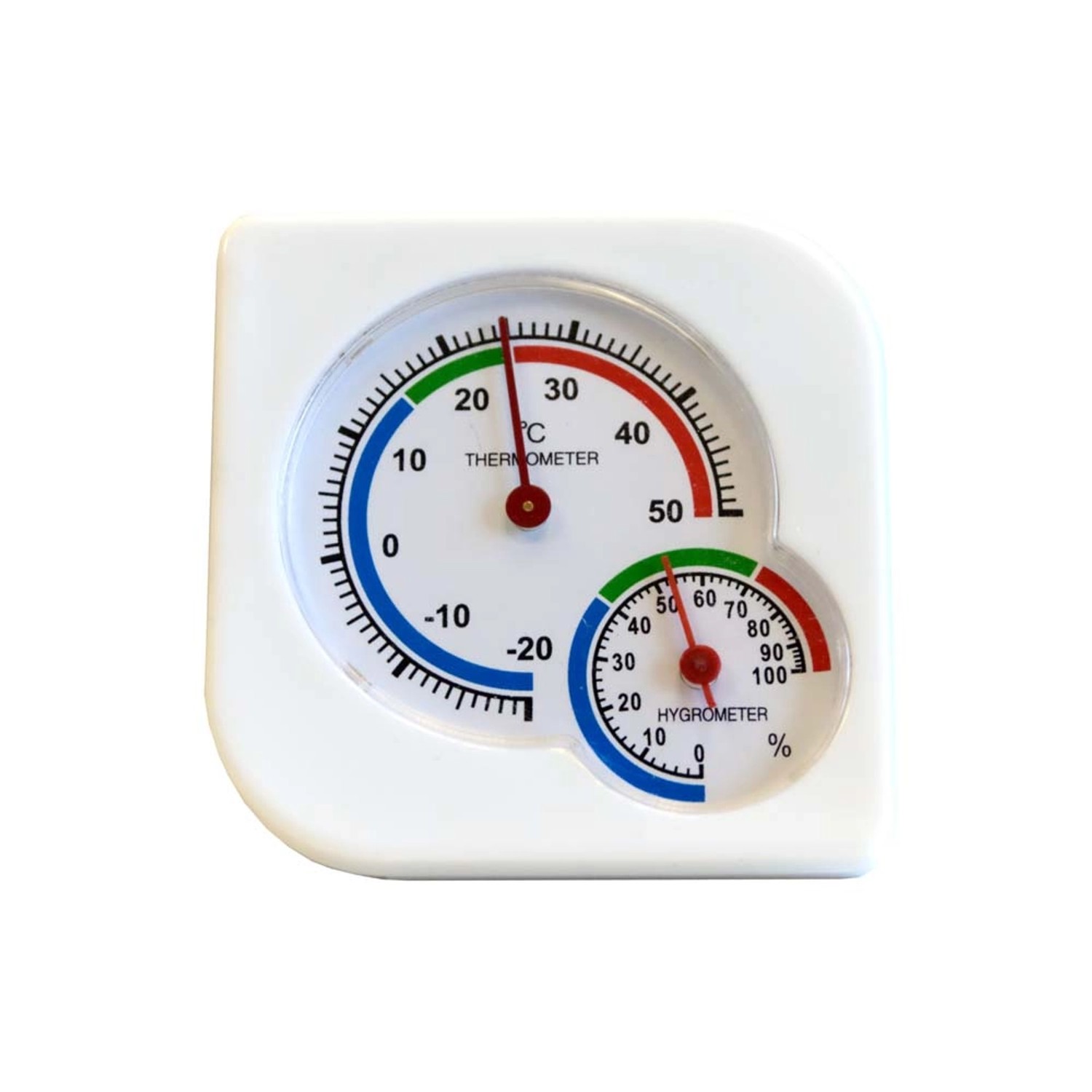 Termometr analogowy z higrometrem