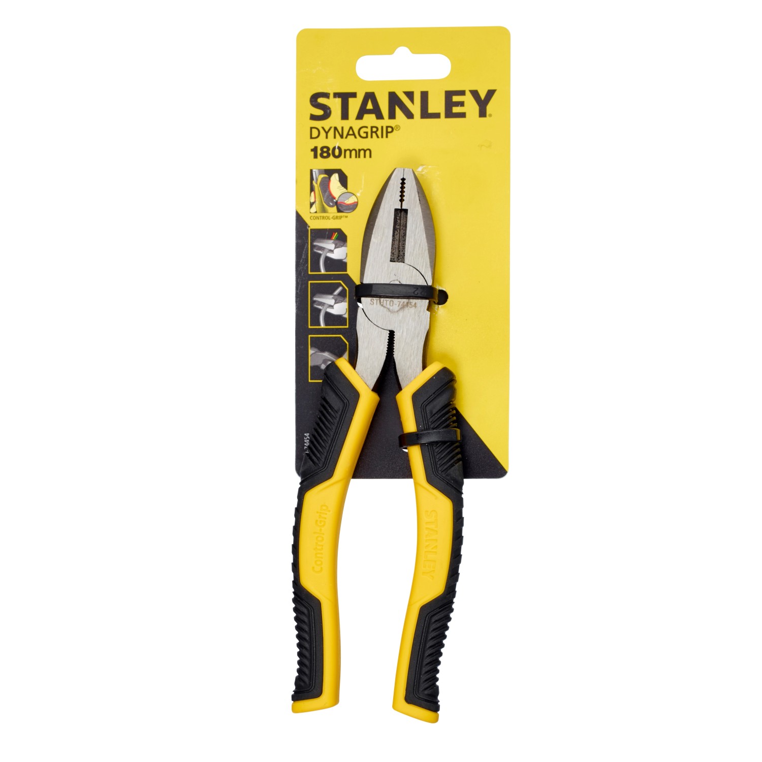 Stanley Szczypce Control grip, uniwersalne 180 mm