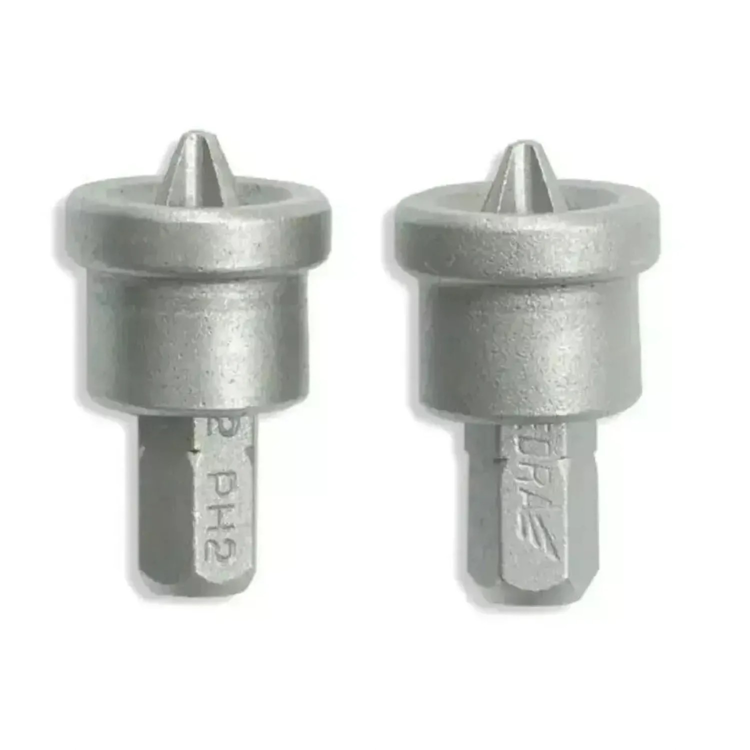 Dedra Końcówki krzyżowe z ogranicznikiem PH2x25 mm - 2 szt.