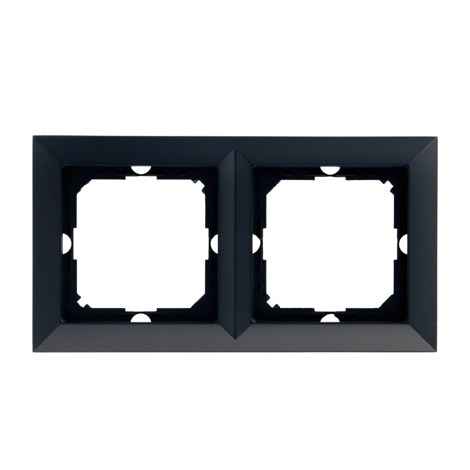 Ramka Perła podwójna czarna