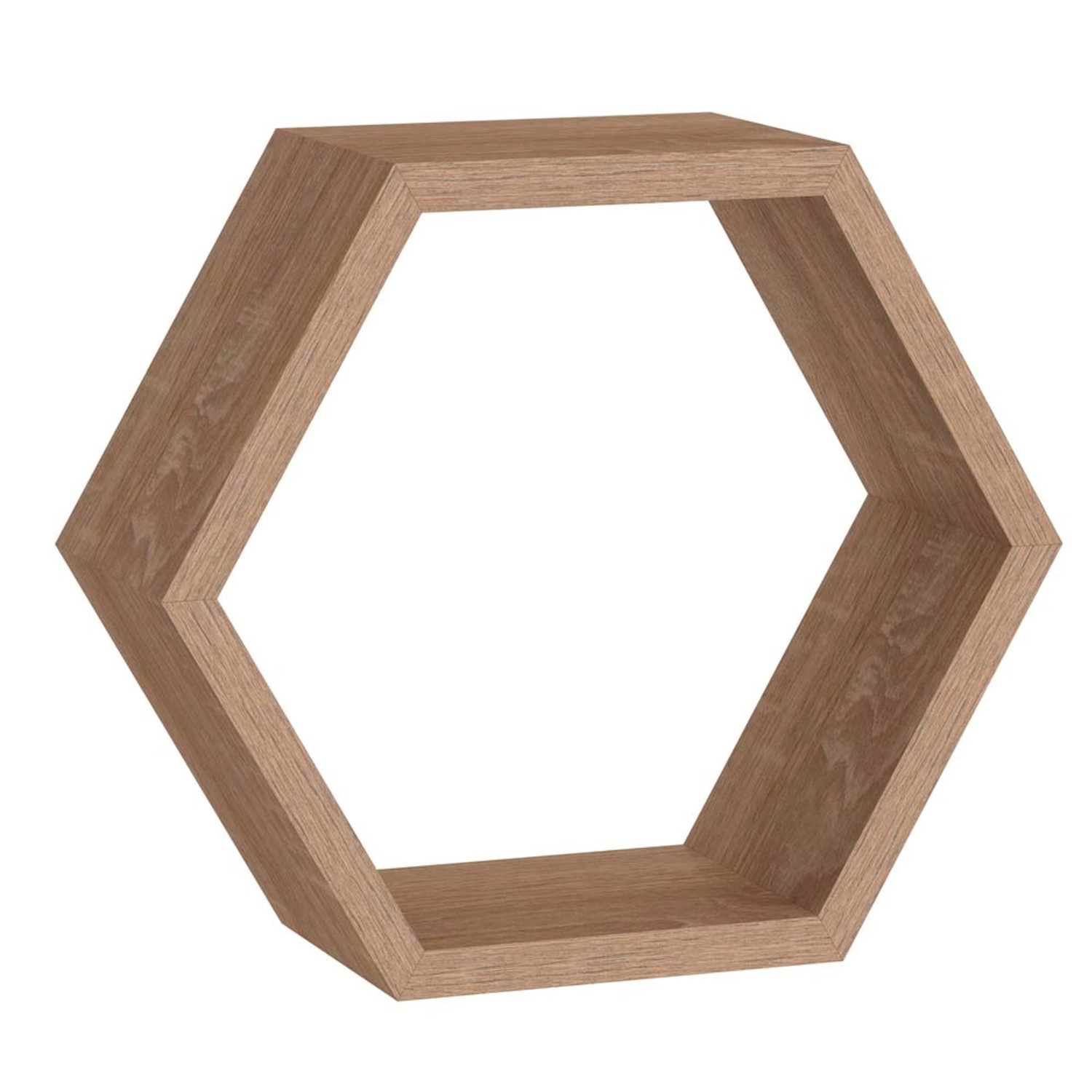 Półka FHS heksagon 30*26*11,5 sonoma