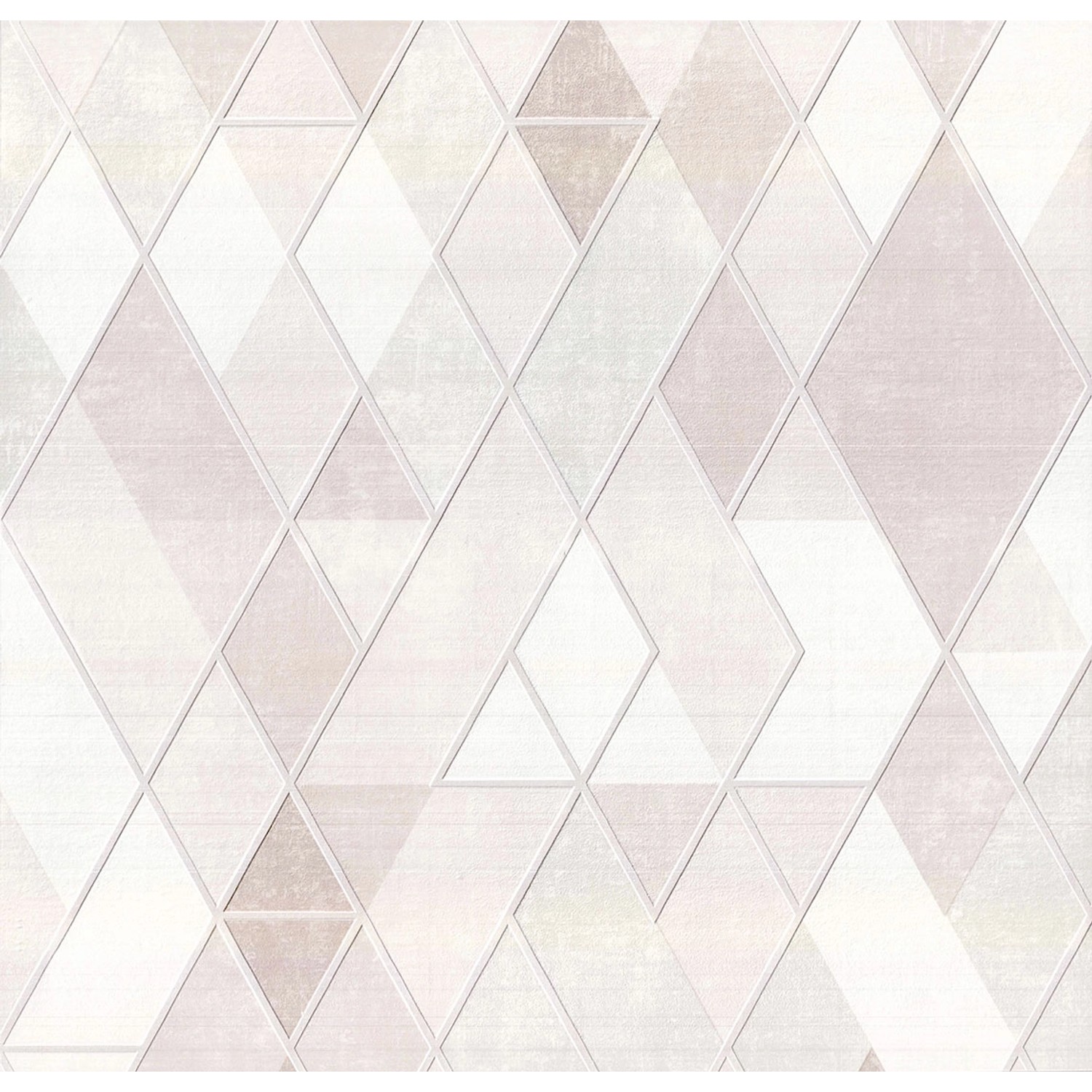 Tapeta winylowa na flizelinie beżowo-różowe KAFLE