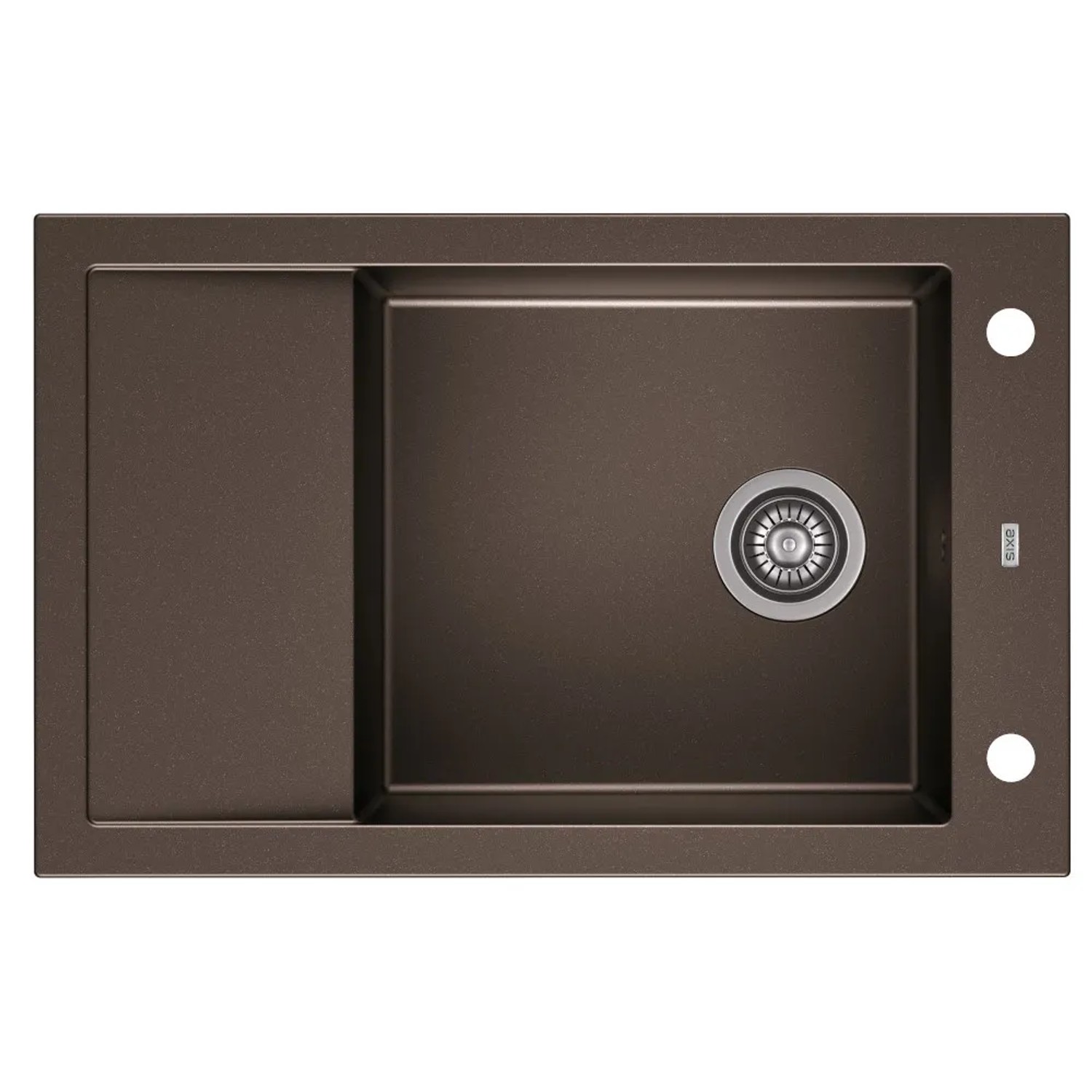 Zlewozmywak A-Point 4 1-kom. dark chocolate 78x50 cm
