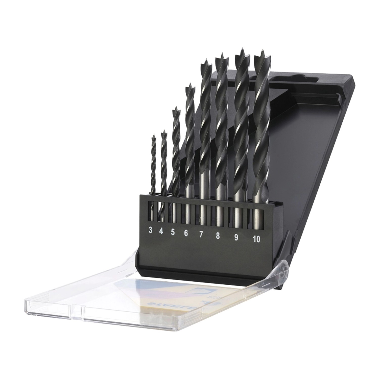 Stanley Zestaw wierteł do drewna 3 - 10 mm, 8 szt.