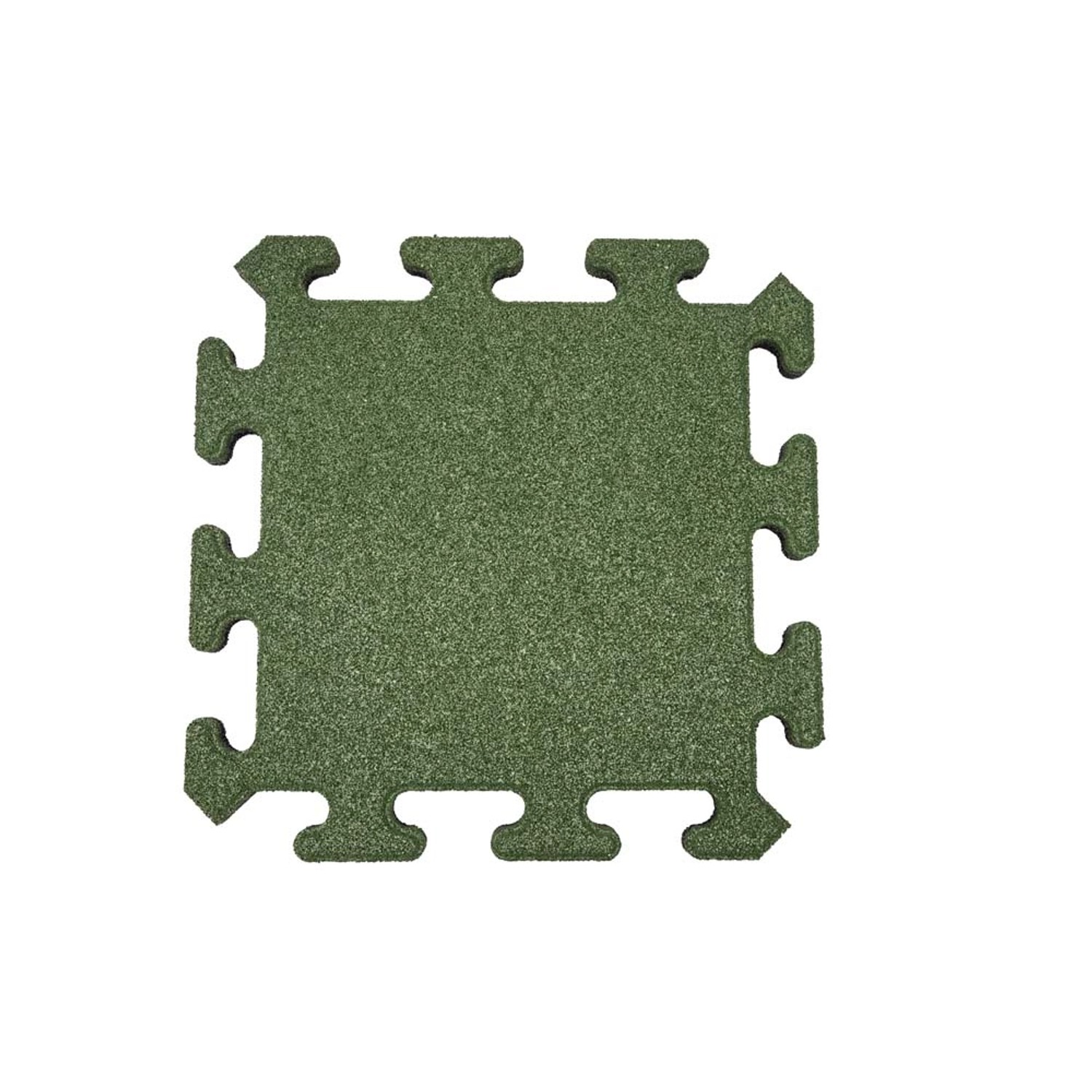 Puzzle gumowe zielone - 50 x 50 x 5 cm