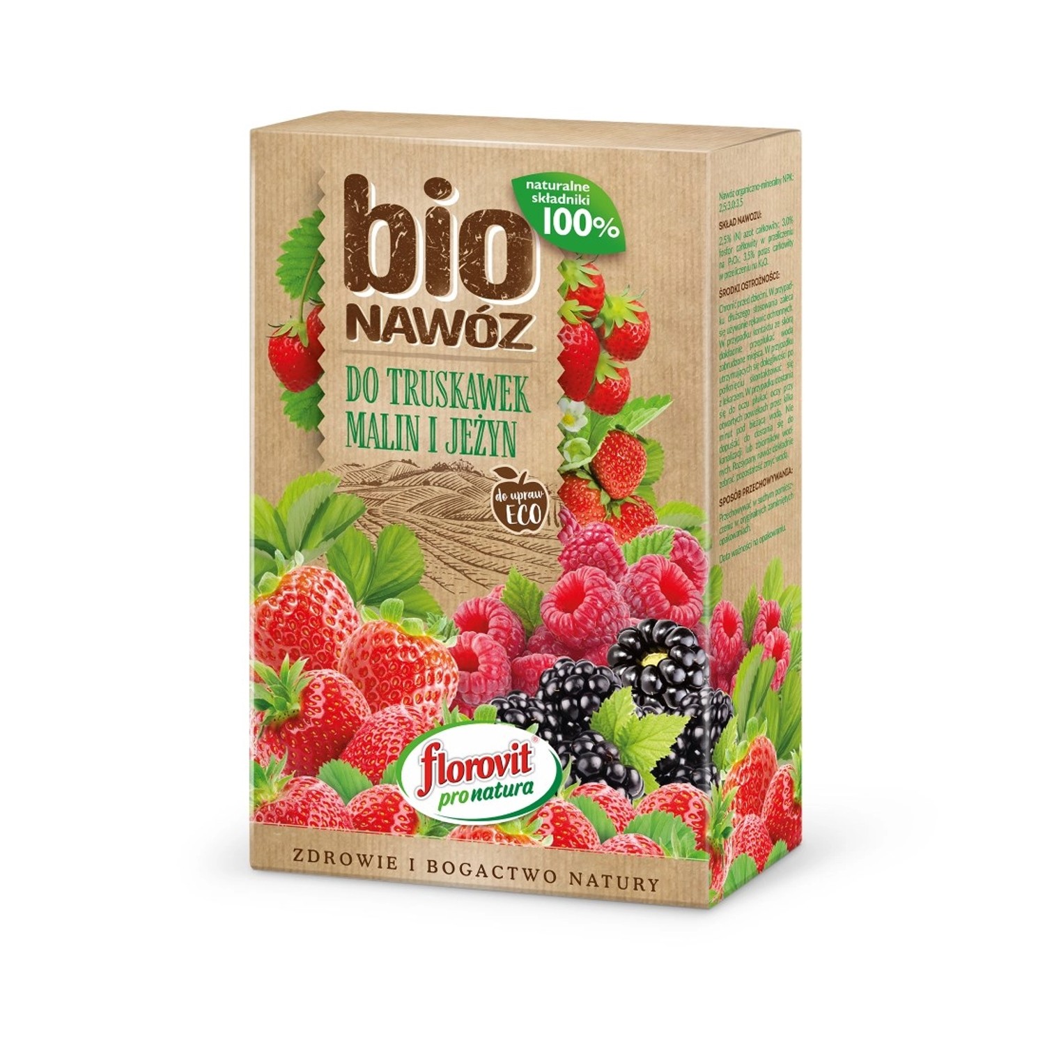 Florovit BIO do truskawek, malin 700 g.