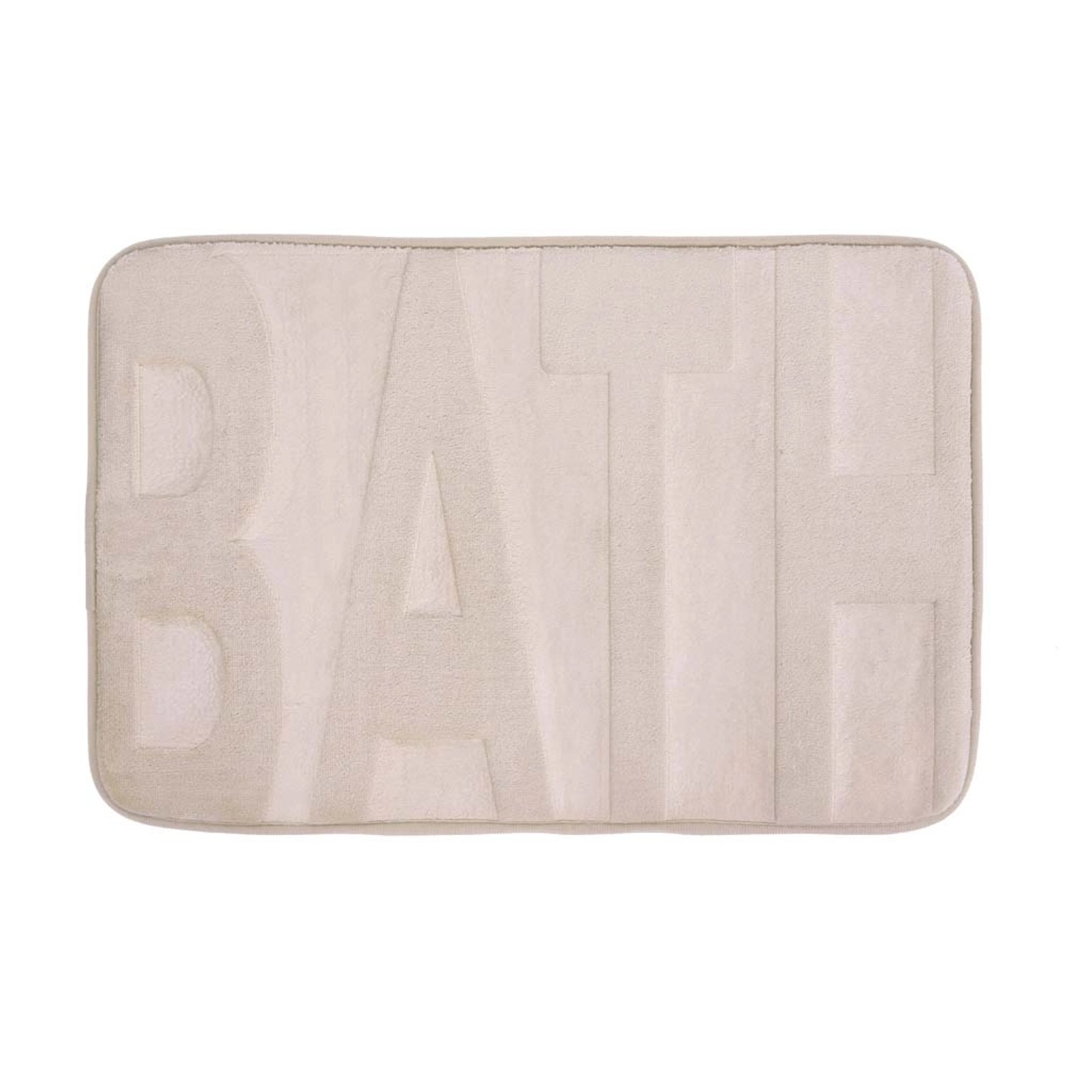 Dywanik łazienkowy Bath beżowy 60x40 cm