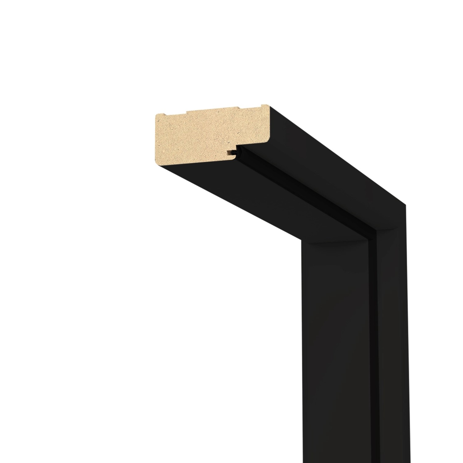 DRE Ościeżnica prosta czarny mat 70P