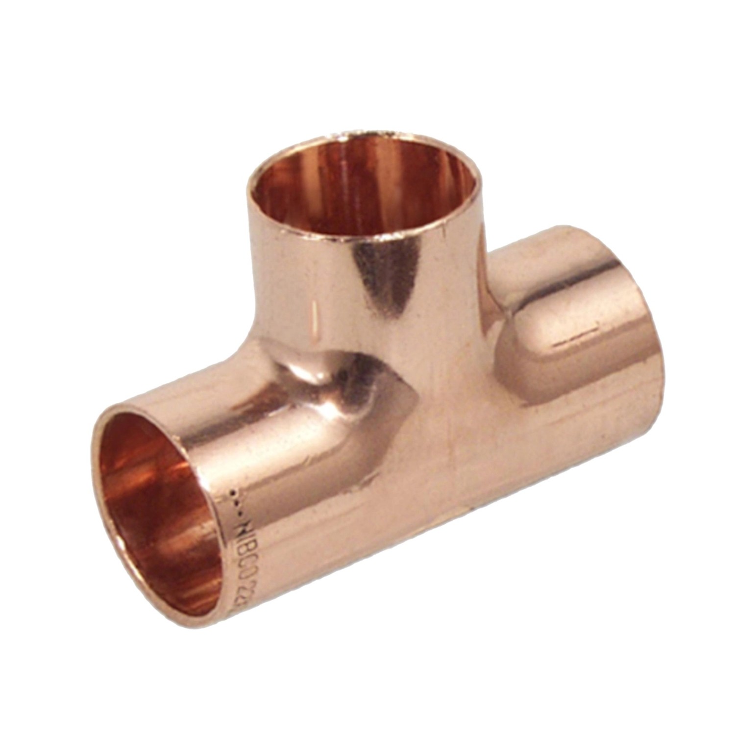 Trojnik redukcyjny 22x15x22mm miedź