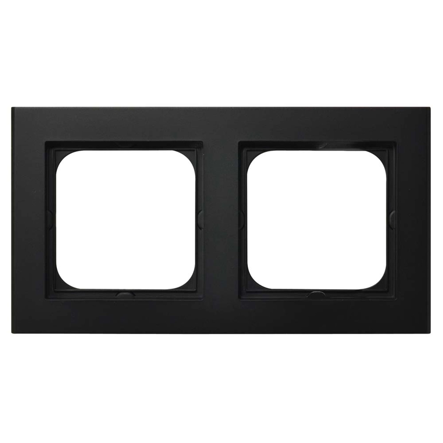 Ramka Sonata 2-krotna czerń
