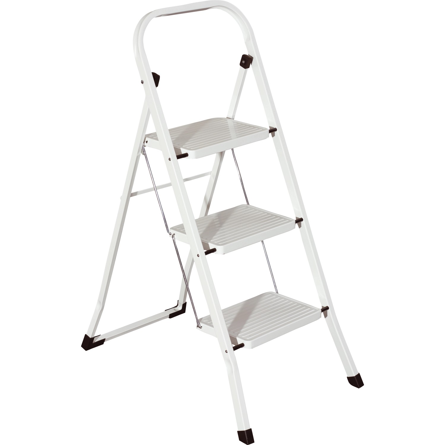 Drabina stalowa 3-stopniowa mix kolorów