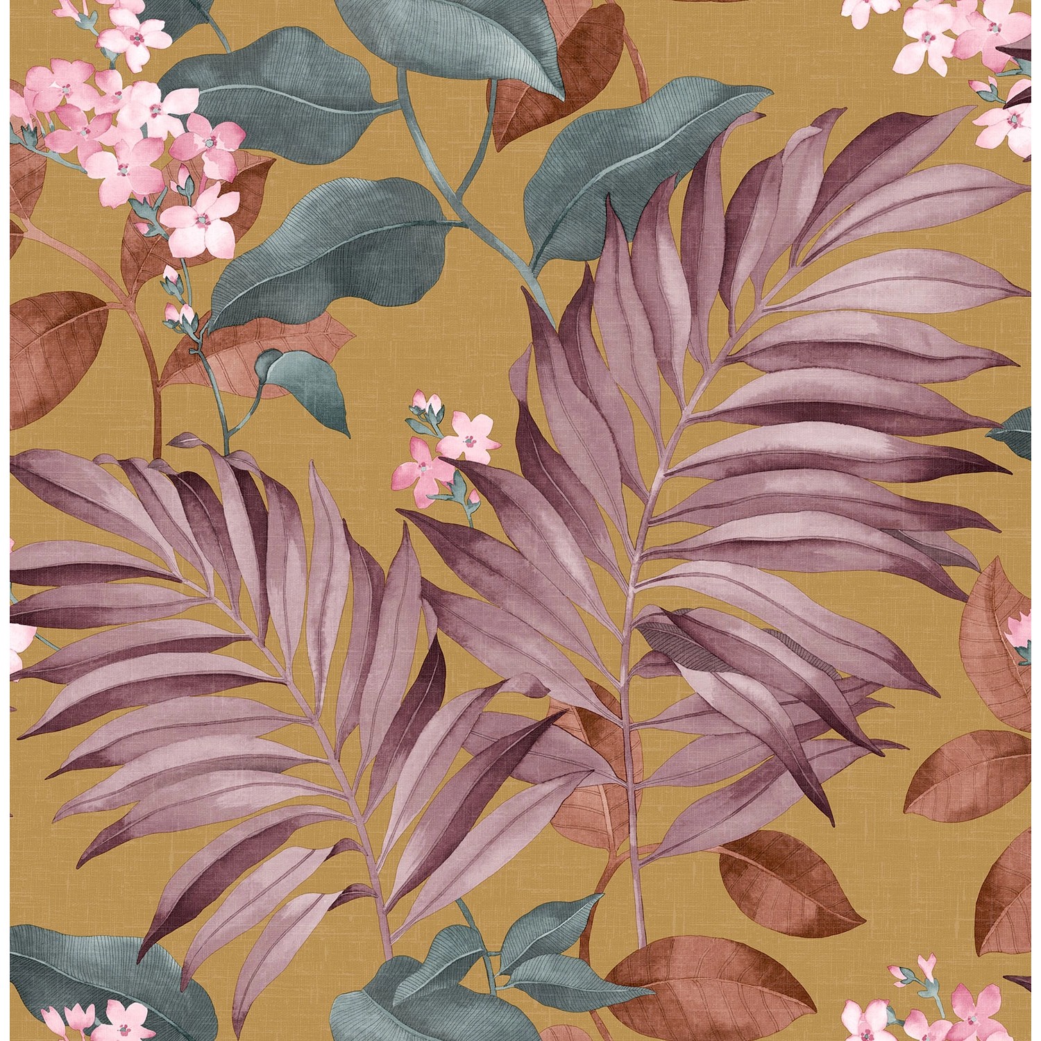 Tapeta winylowa na flizelinie Liście kolorowe