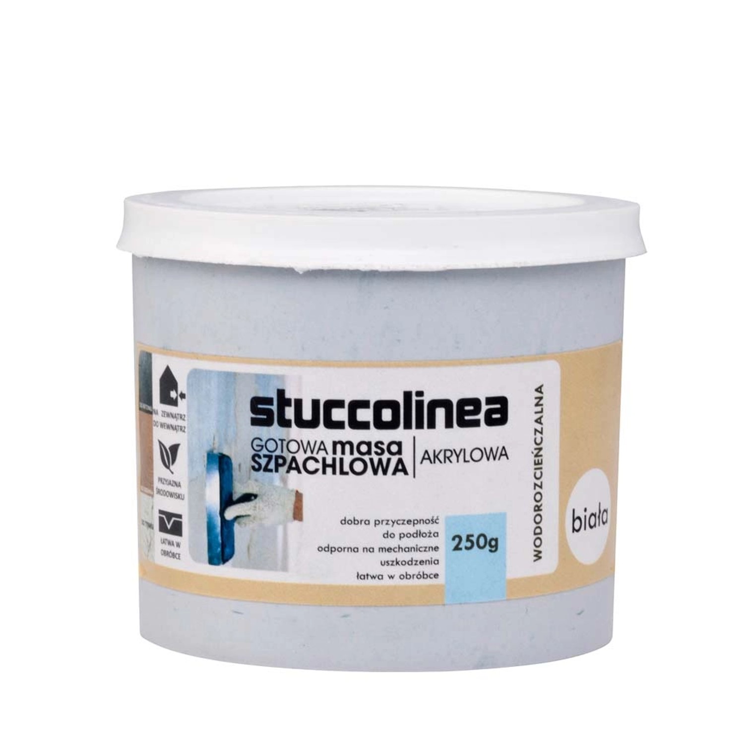 Szpachlówka akrylowa budowlana Stuccolinea 250 g