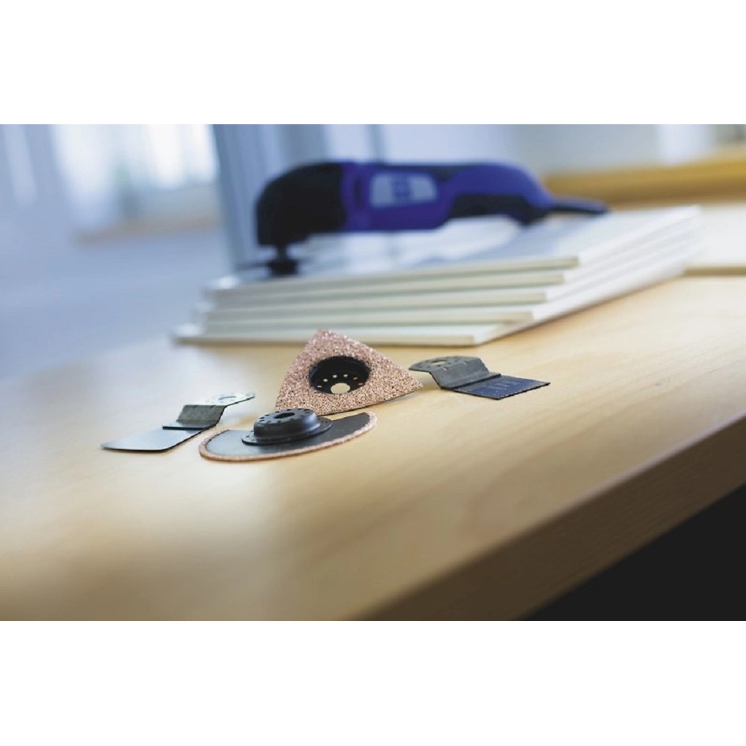 LUX Zestaw do obróbki glazury do narzędzia wielofunkcyjnych 4-elemntowy