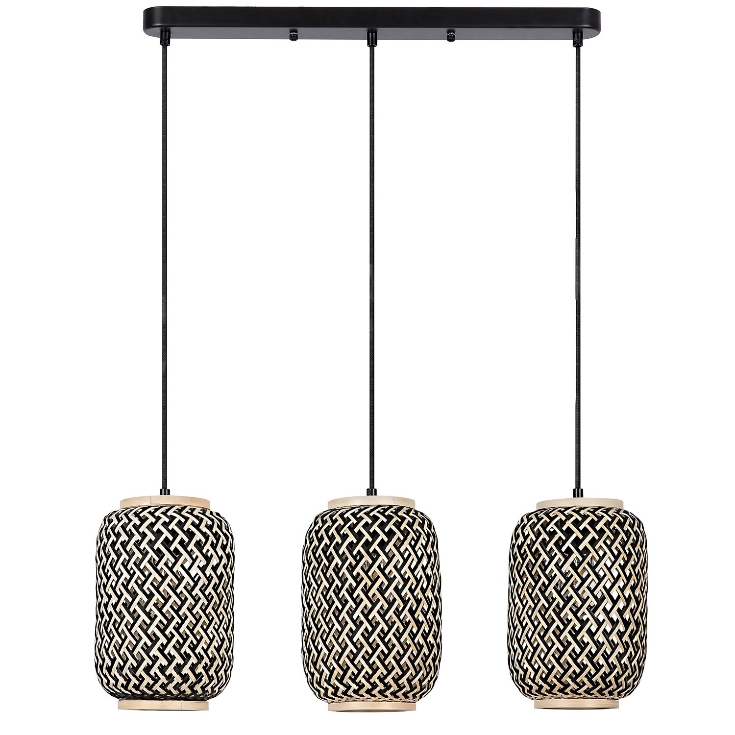 Lampa wisząca ADALLA 3x40W E27 rattan