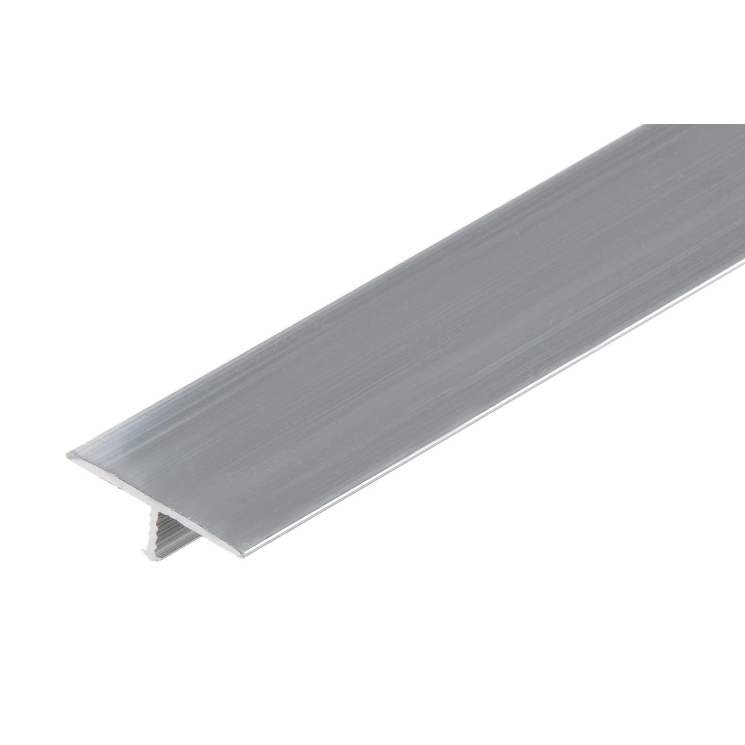 Cezar Profil aluminiowy fugowy Typ T naturalny 26x10x2500 mm
