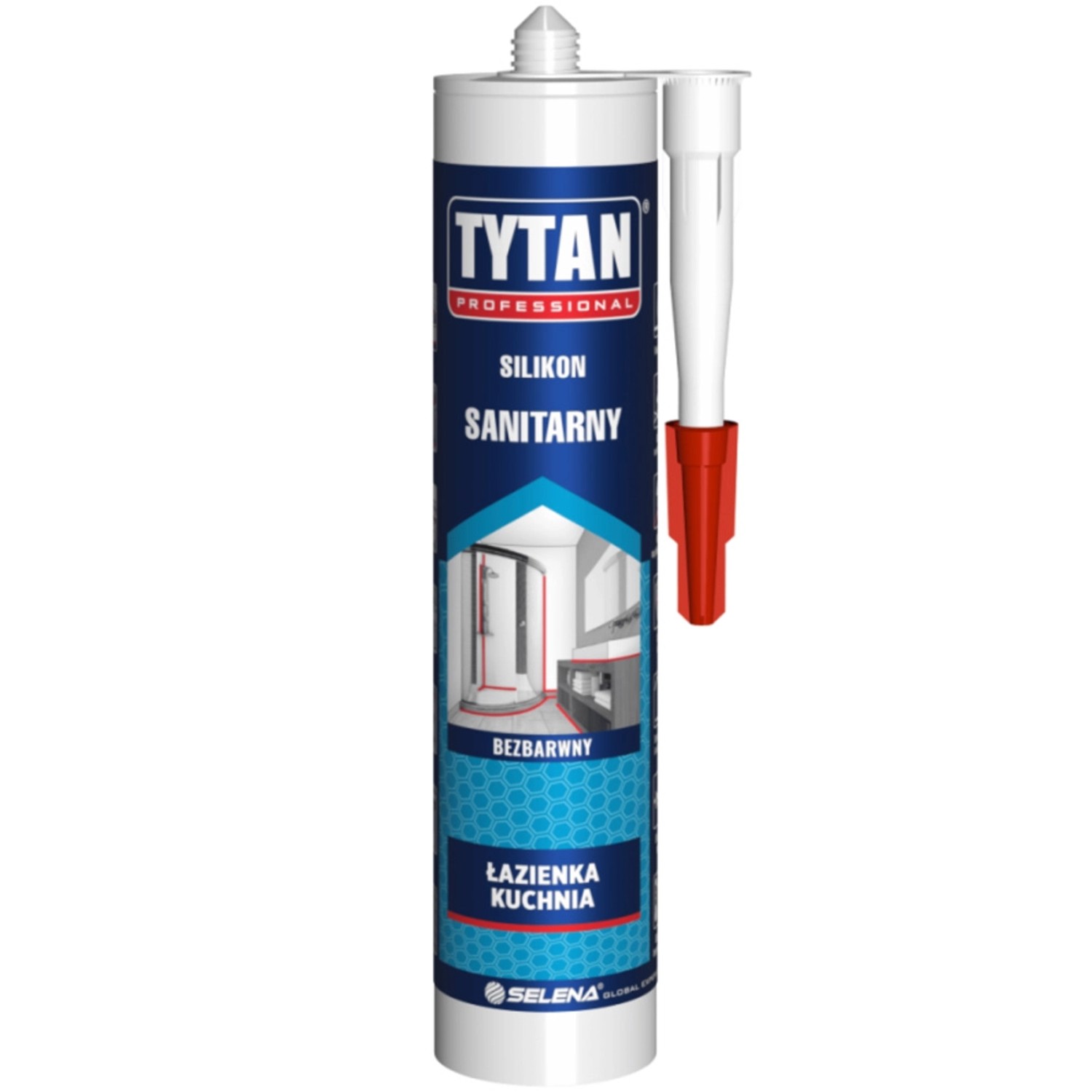 Tytan Silikon sanitarny bezbarwny 280 ml
