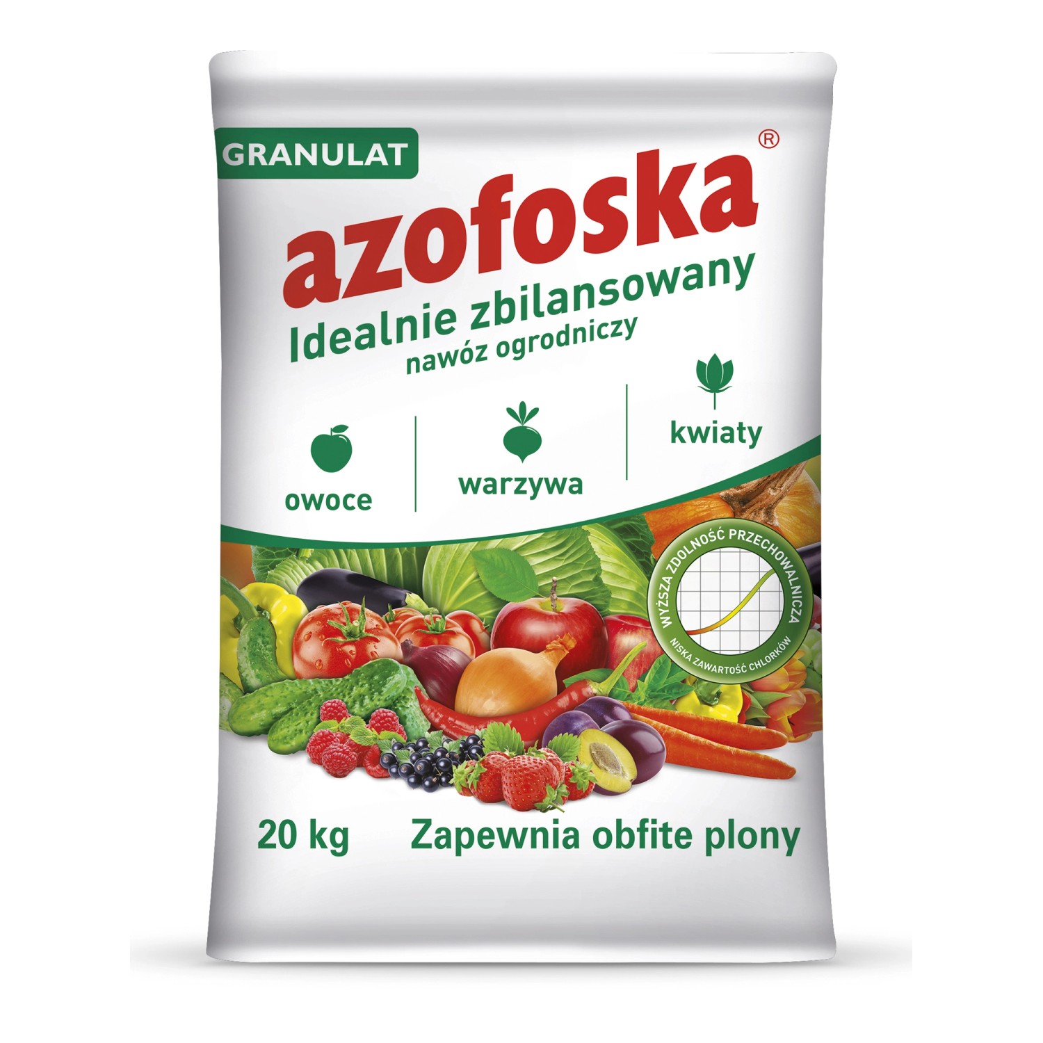Azofoska Nawóz dla wymagających 20 kg.