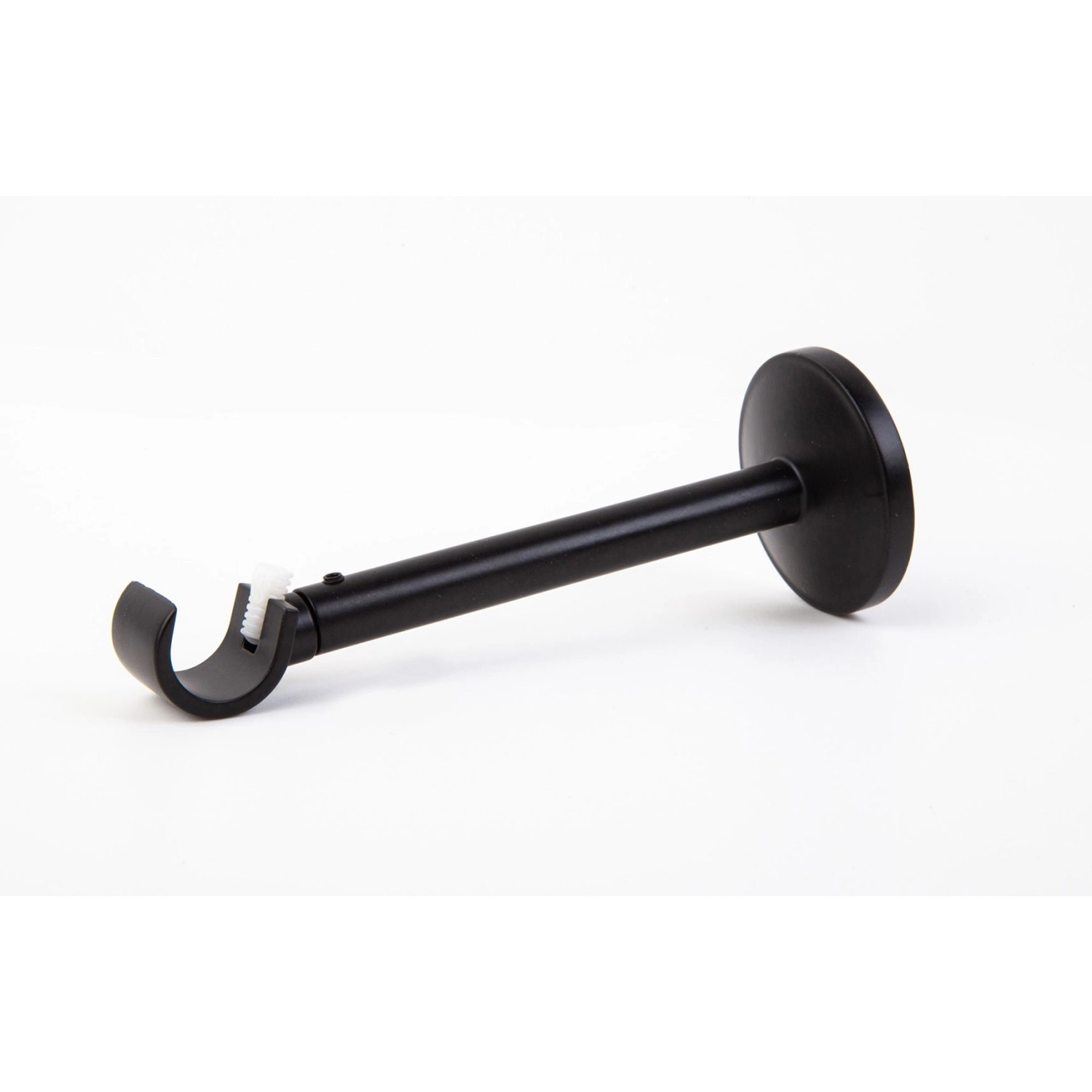 Wspornik karnisza pojedynczego Fusion fi25 mm czarny 1 szt.