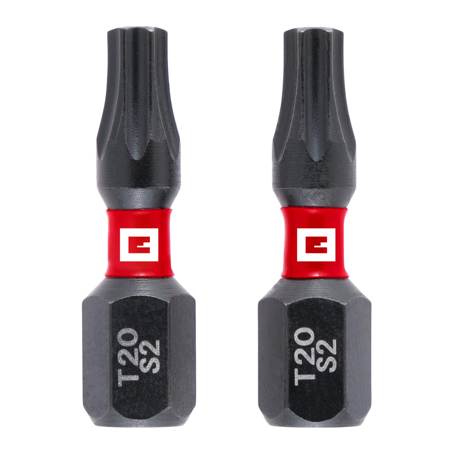 Einhell Bity podwójnie skrętne T20 S2 25 mm - 2 szt.