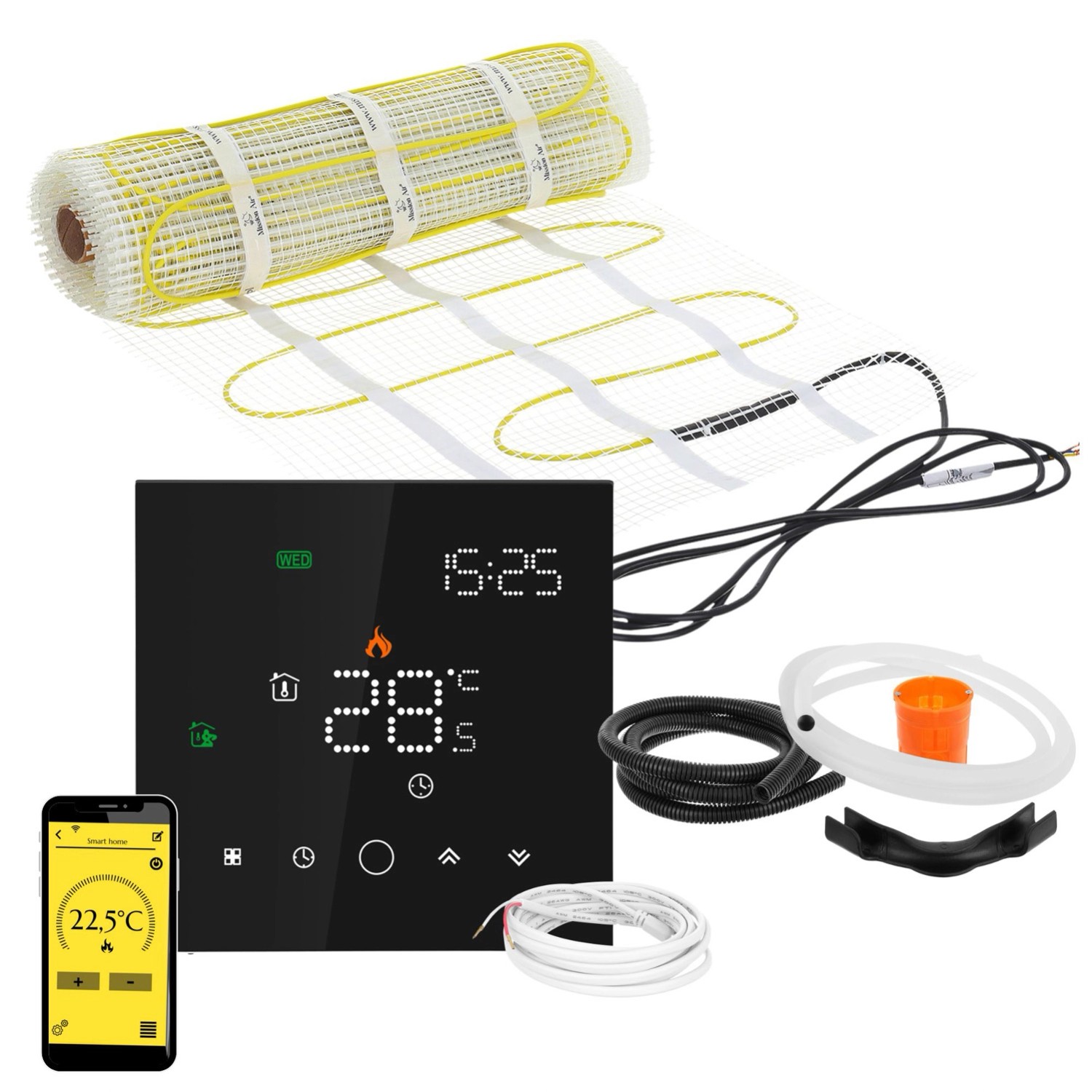 Mission Air Zestaw pod płytki MA-160 Leo Black 3,5m2