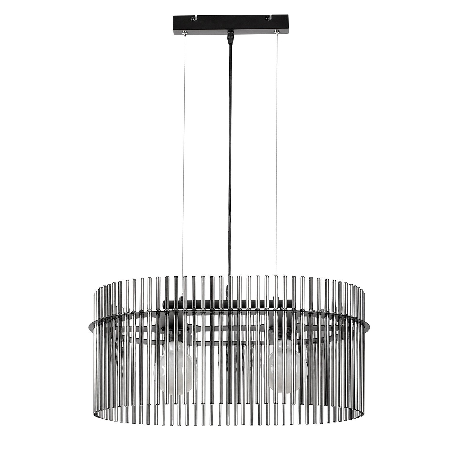 Rabalux Lampa wisząca Inesa 2x40W E27 czarna