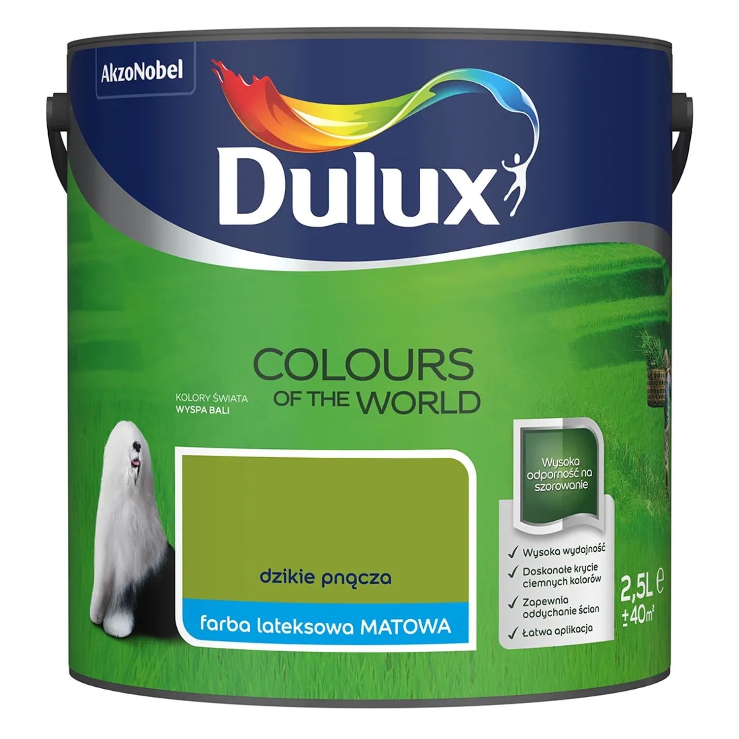 Farba Dulux Kolory Świata dzikie pnącza 2,5 l
