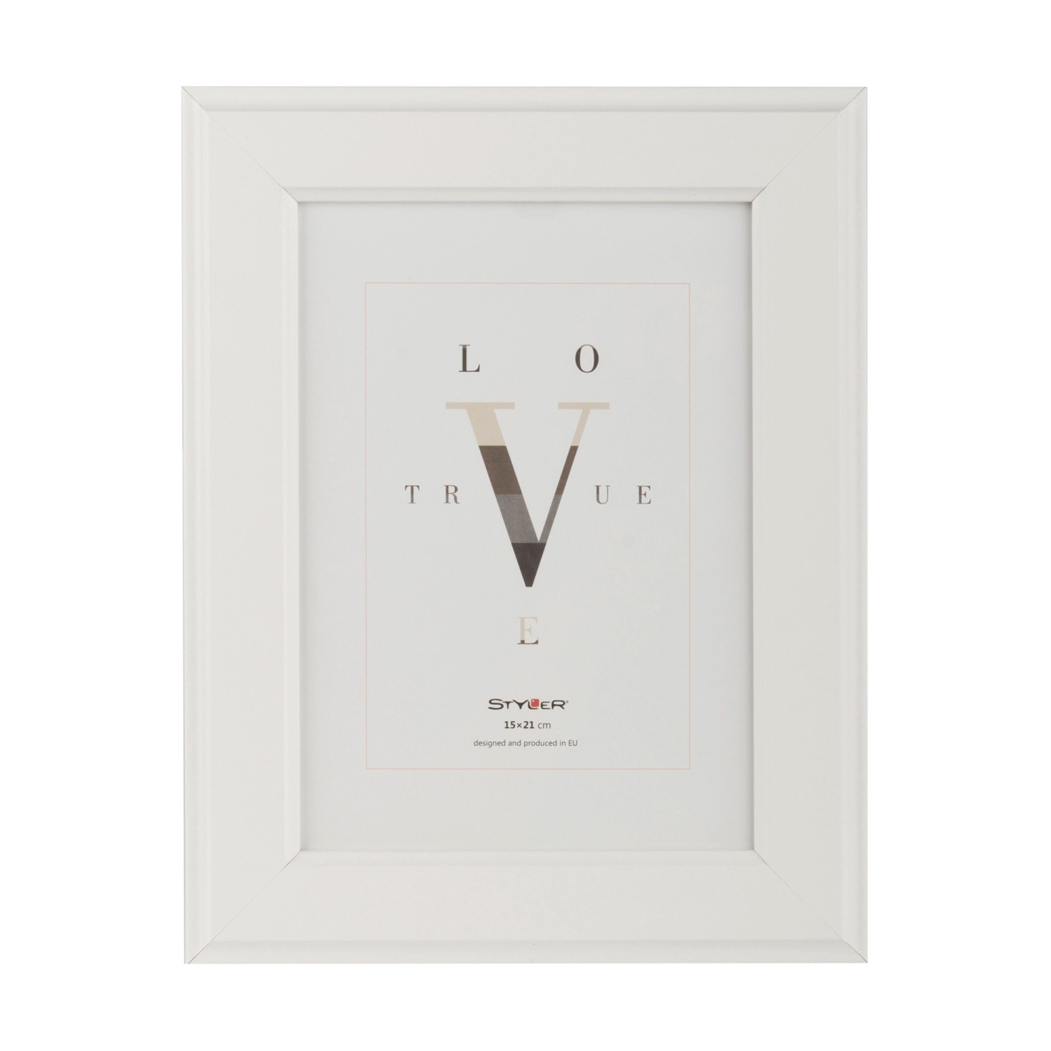 Ramka MALMO AF biała 15 cm x 21 cm