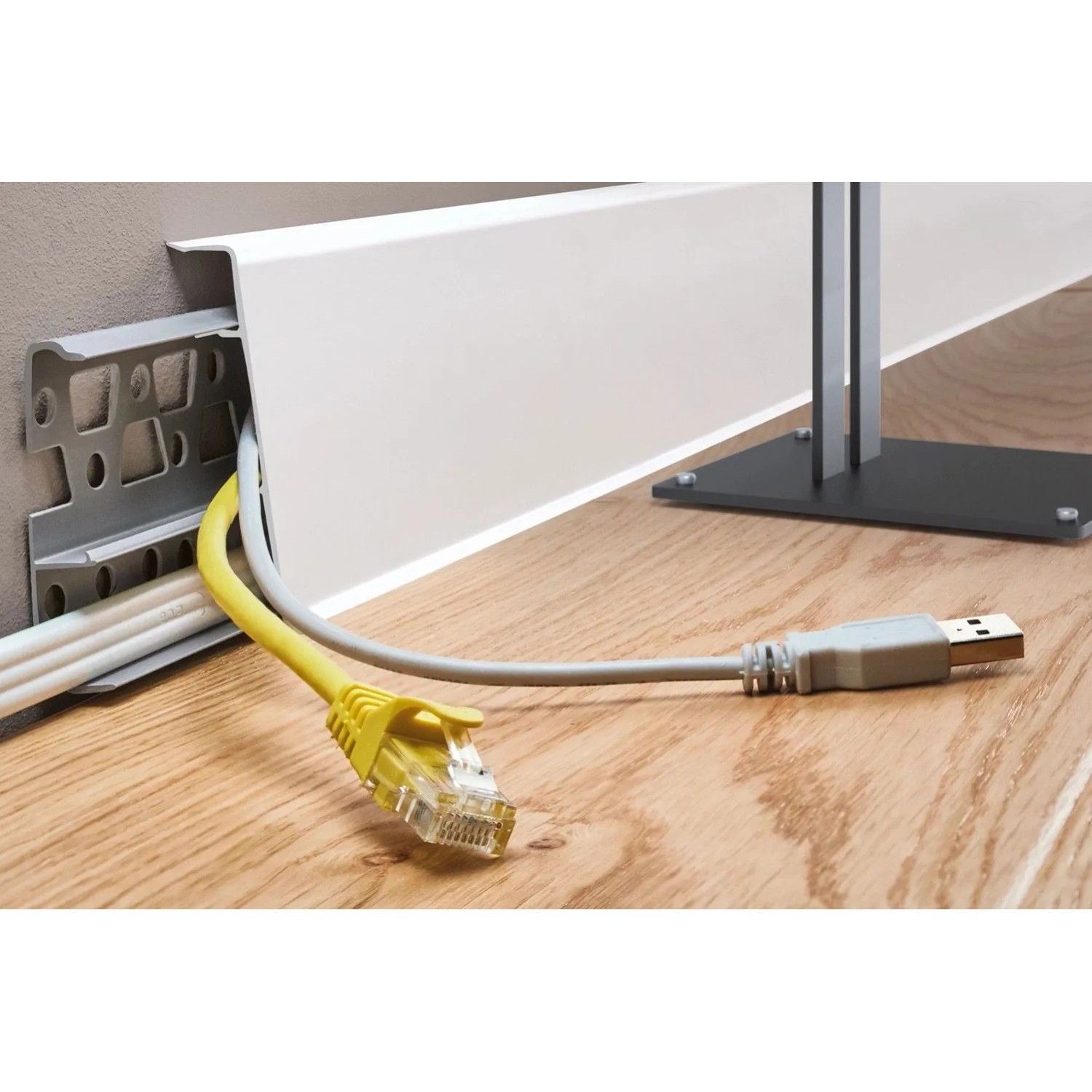 Cezar Listwa przypodłogowa Hi-Line PVC Dąb Dublin 75x22x2500