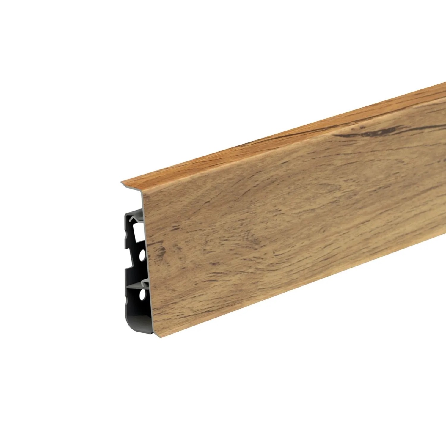 Cezar Listwa przypodłogowa Hi-Line PVC Dąb London 75x22x2500