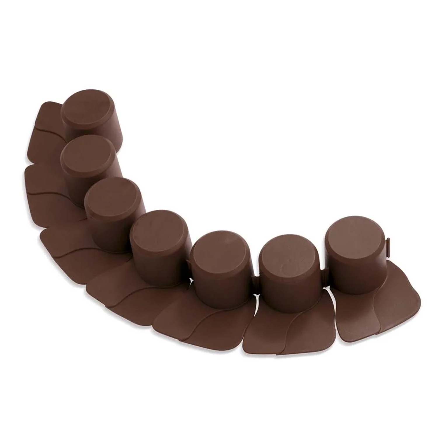 Prosperplast Palisada IPAL7 brązowa 6 cm 4,05 m